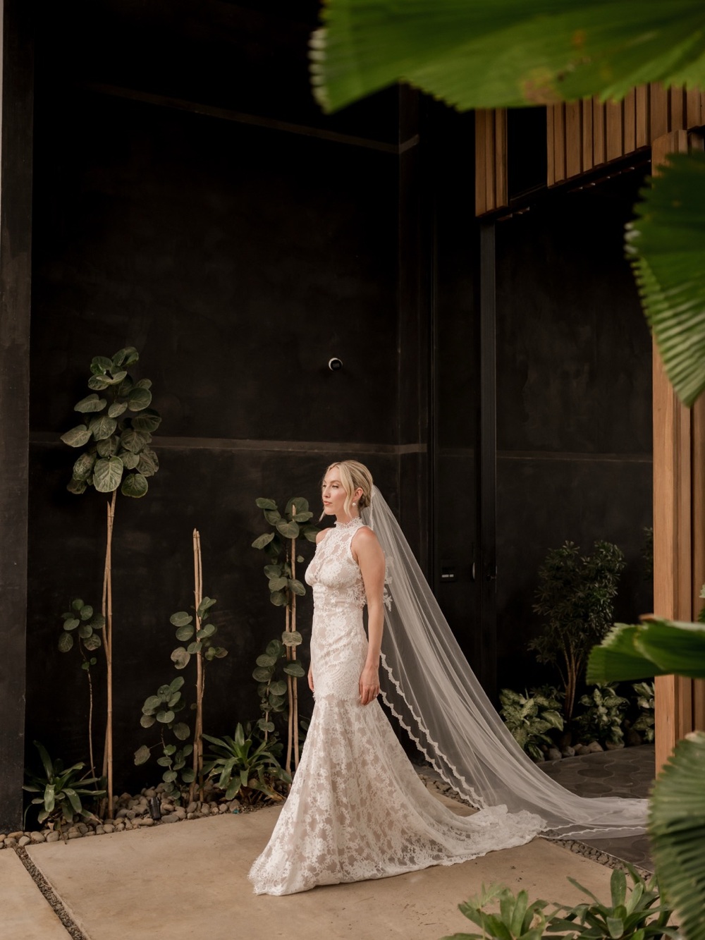 Claire Pettibone Delphine lace wedding dress - Ivory